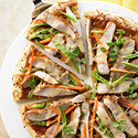 Thai Pork Pizza